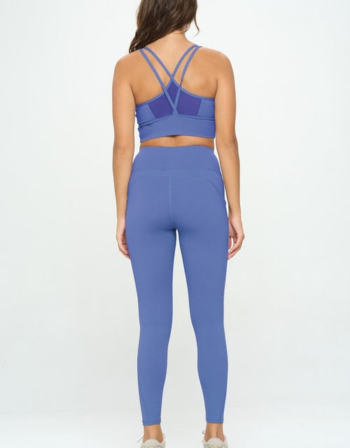 Load image into Gallery viewer, Activewear Set Top and Leggings - Matches Boutique
