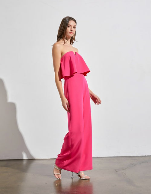 Load image into Gallery viewer, Off Shoulder Jumpsuit - Matches Boutique
