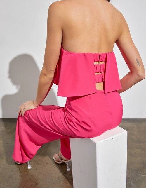 Load image into Gallery viewer, Off Shoulder Jumpsuit - Matches Boutique
