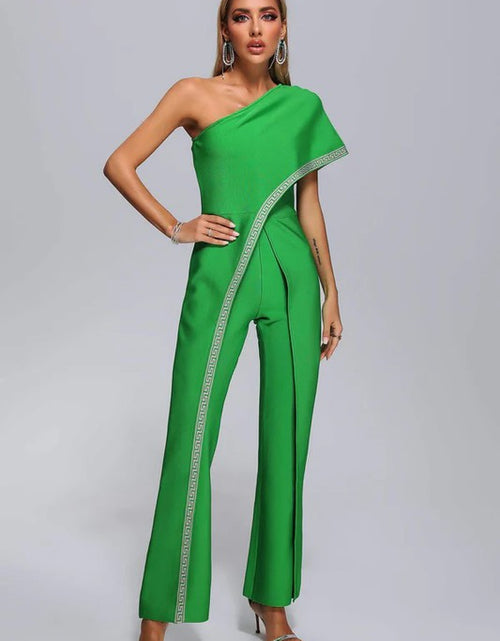 Load image into Gallery viewer, ATHINA HOLIDAY CHIC GODDESS JUMPSUIT - Matches Boutique
