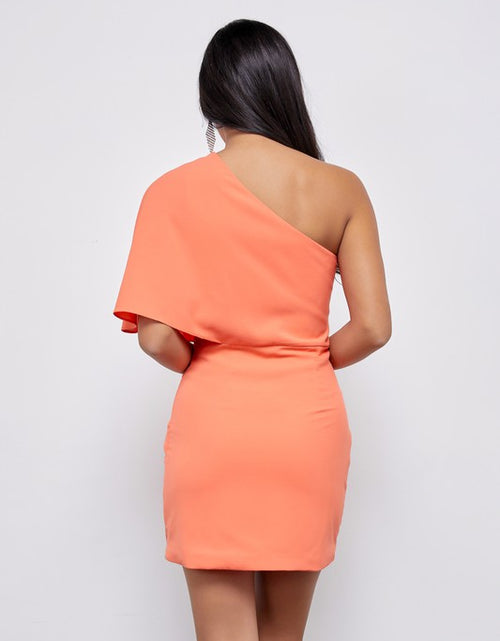 Load image into Gallery viewer, One Shoulder Wrap Dress - Matches Boutique

